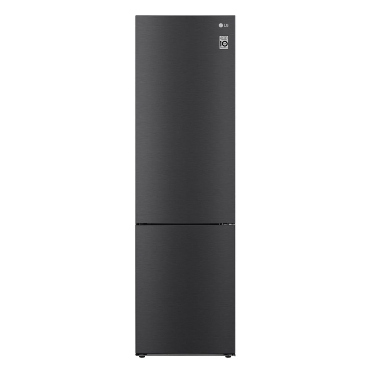 LG GBP62MCNAC A Rated 384L 60cm Tall Fridge Freezer, Matte Black
