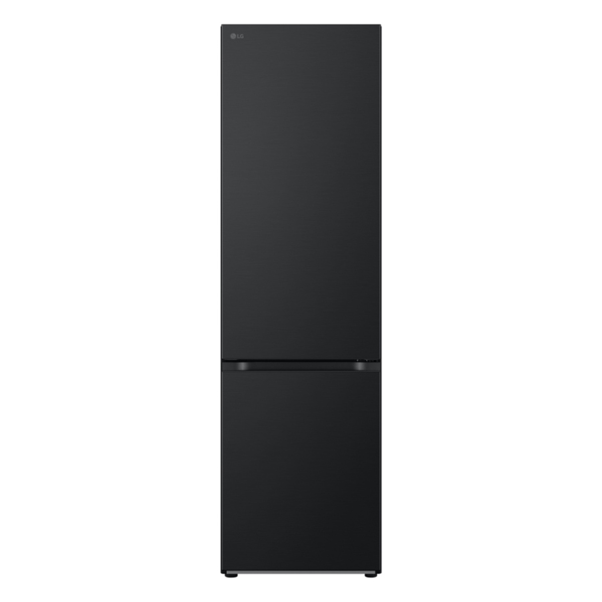 LG GBV5240CEP C Rated 387L 60cm Tall Fridge Freezer, Matte Black