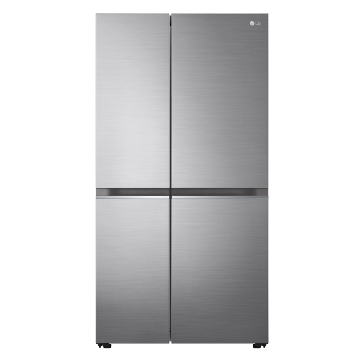LG GSBV70PZTL E Rated 635L American Style Fridge Freezer, Shiny Steel
