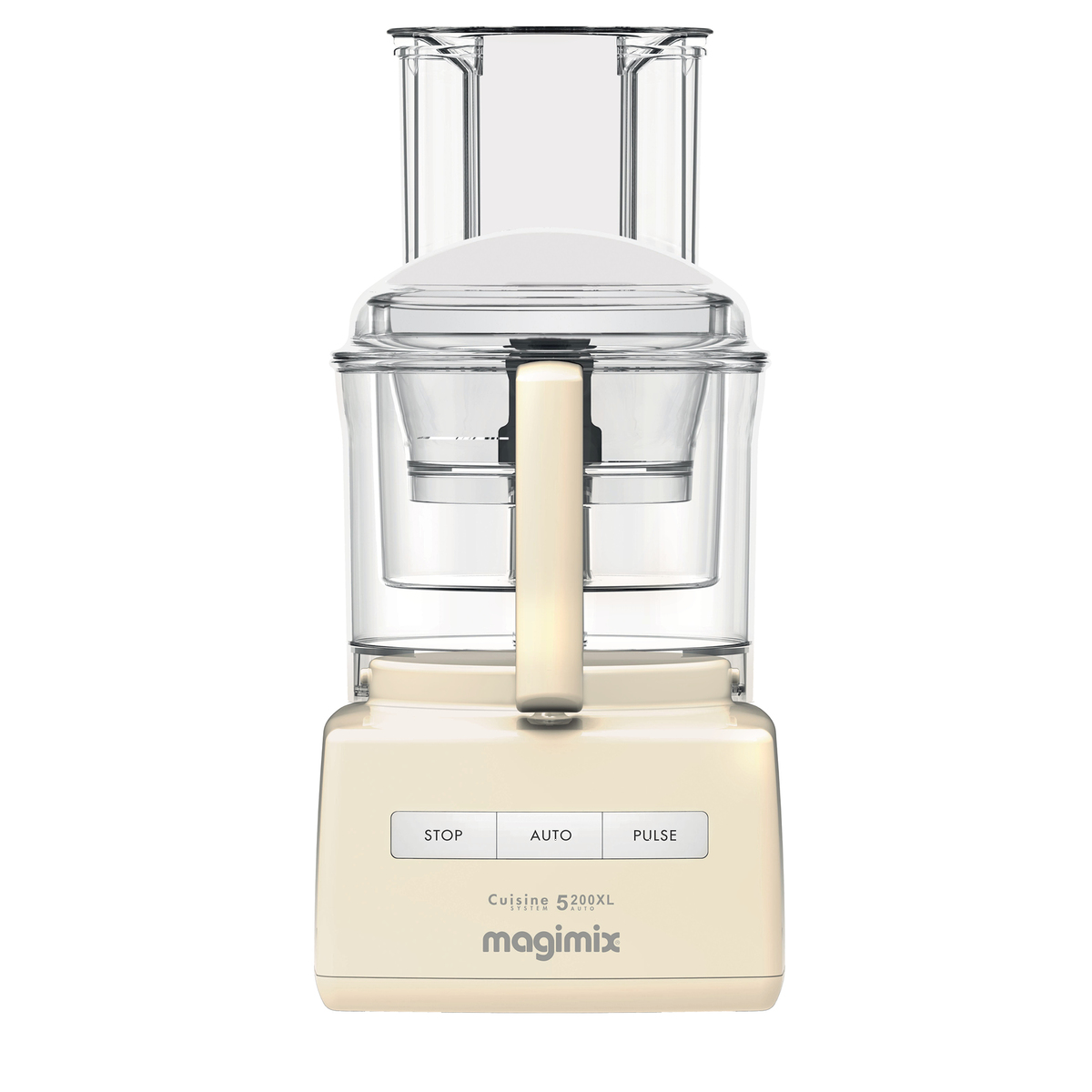 Magimix 18716 CREAM 5200XL Premium BlenderMix Food Processor, Cream