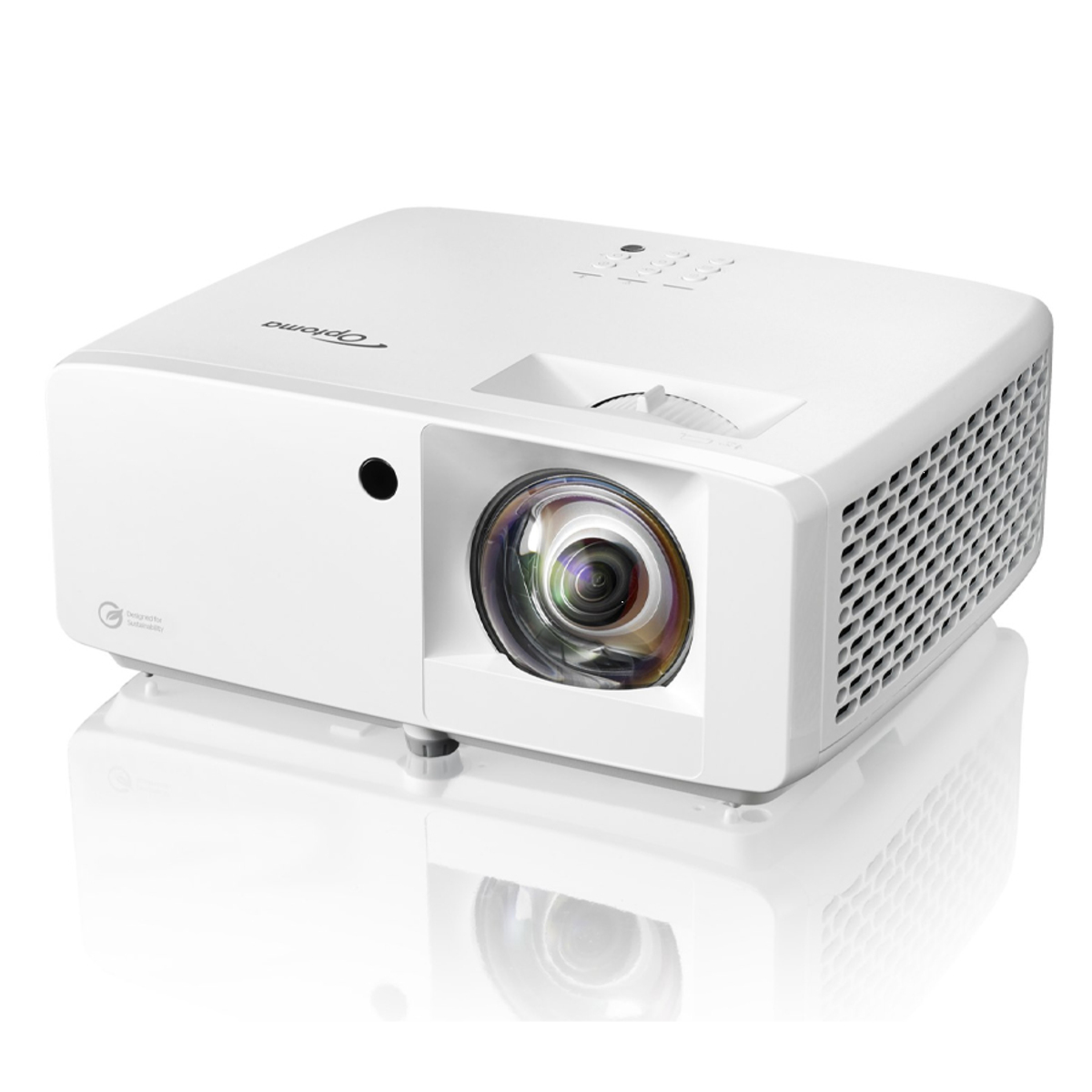 Optoma UHZ35ST Compact 4K Short Throw Laser Projector