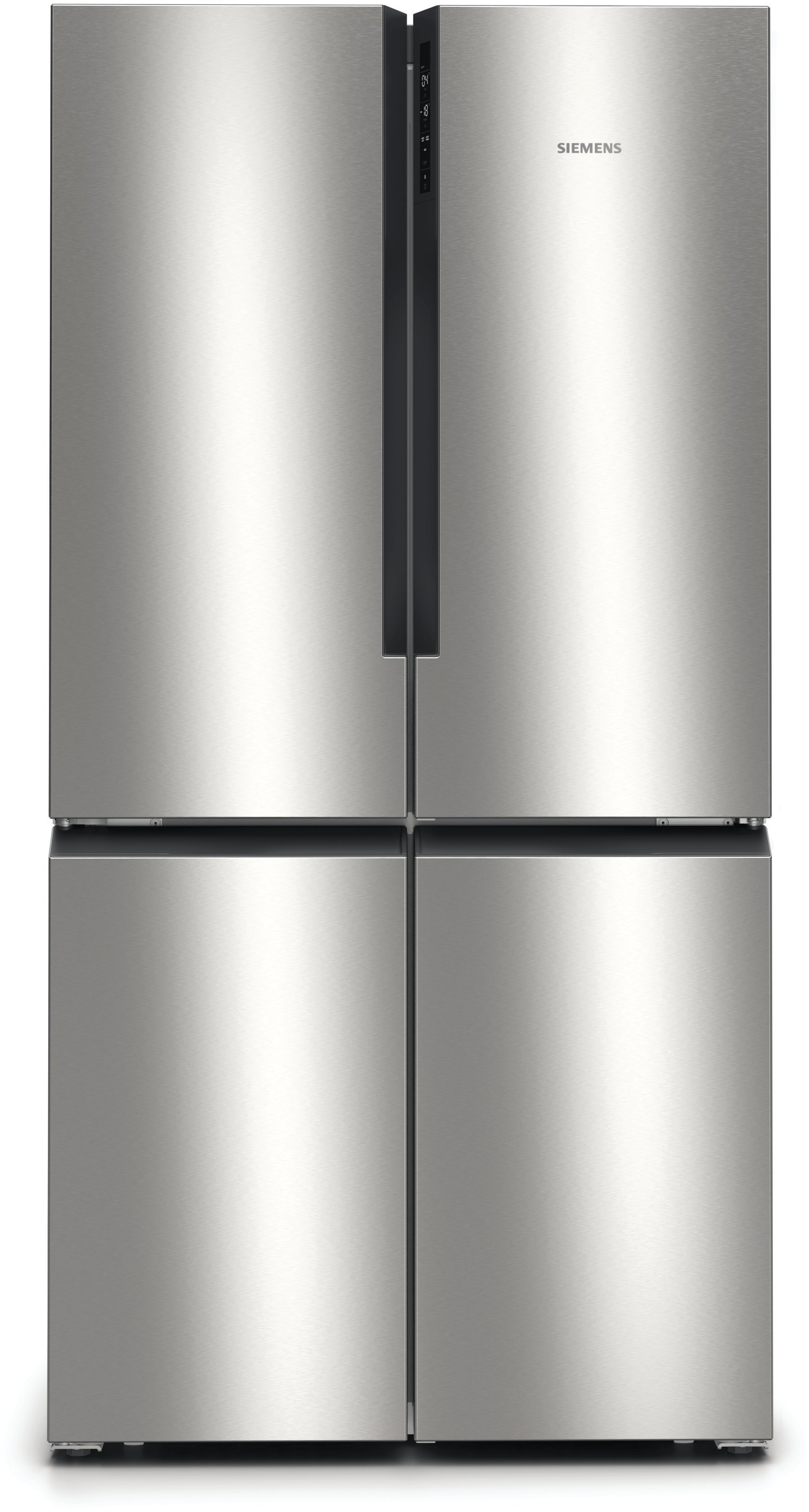 Siemens KF96NVPEAG iQ300 French Door Style Fridge Freezer, Stainless Steel