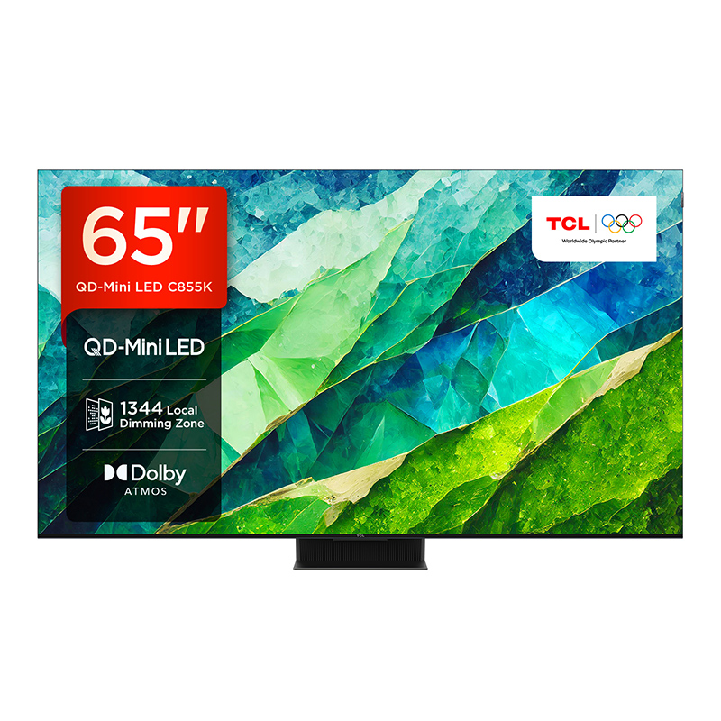 TCL 65C855K 65\" 4K QLED HDR Premium Google TV