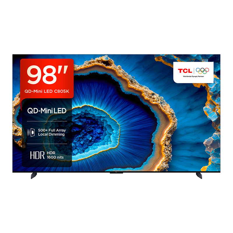 TCL 98C805K 98\" 4K QLED Mini-LED HDR Google TV