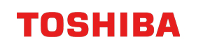 Toshiba logo.