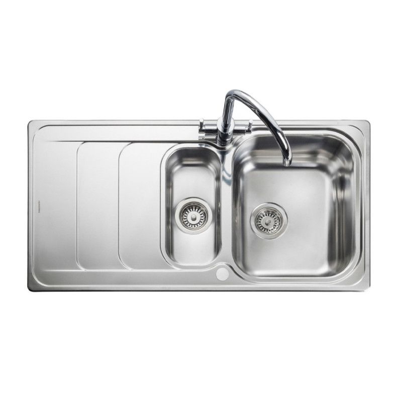 Houston Stainless Steel Inset Sink 1.5 Bowl