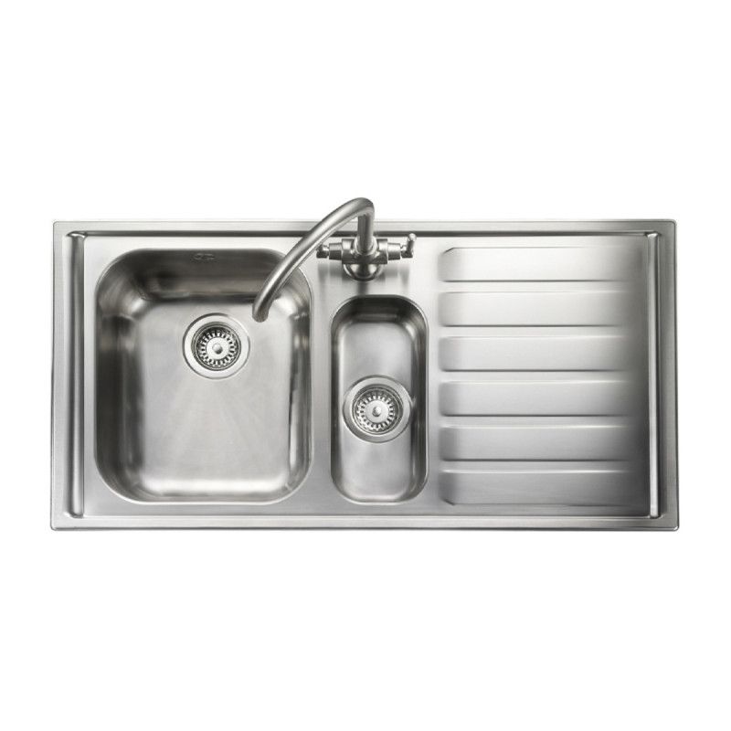 Manhattan Stainless Steel Inset Sink 1.5 Bowl