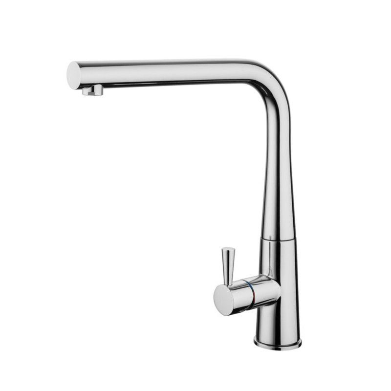 Conical Single Lever Monobloc Tap, Chrome Finish