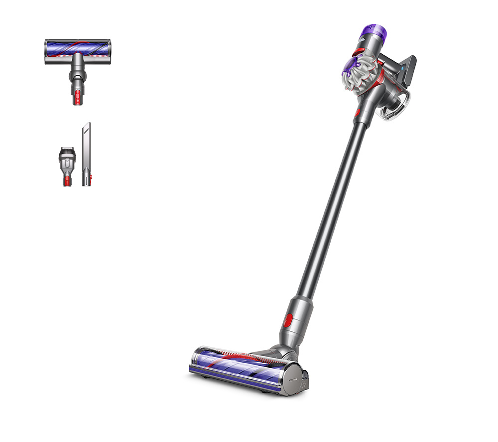 V8advanced 24 Vacuum Cleaner Silver Nickel