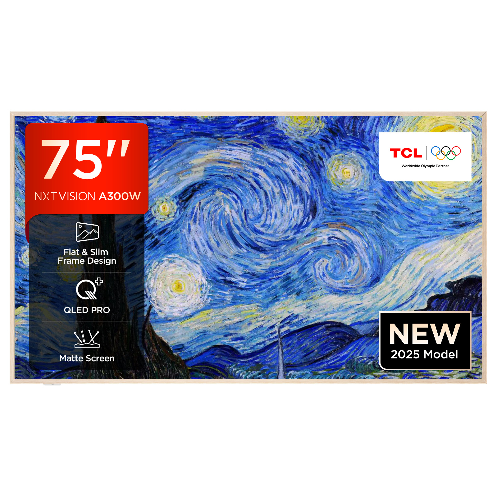 75`` 4K Ultra HD NXTVISION 75A300W UK 75 QLED PRO HDR Google TV