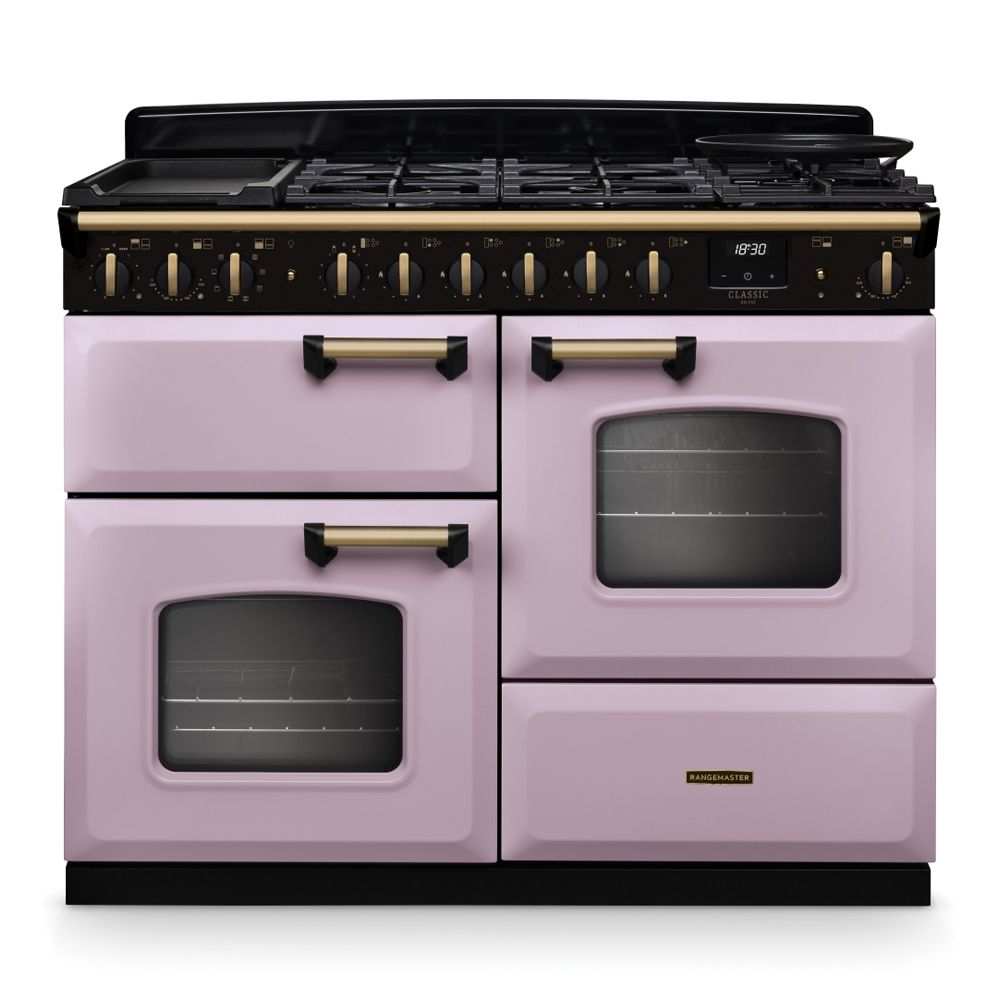 Classic Deluxe 110cm OC Dual Fuel Heather Antique Brass